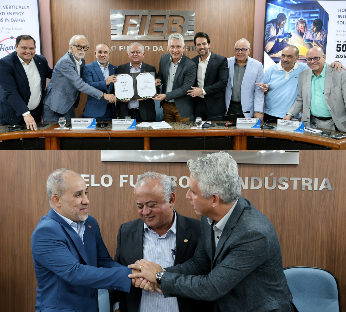 CBPM se associa ao SINDIMIBA e fortalece a representatividade do setor mineral