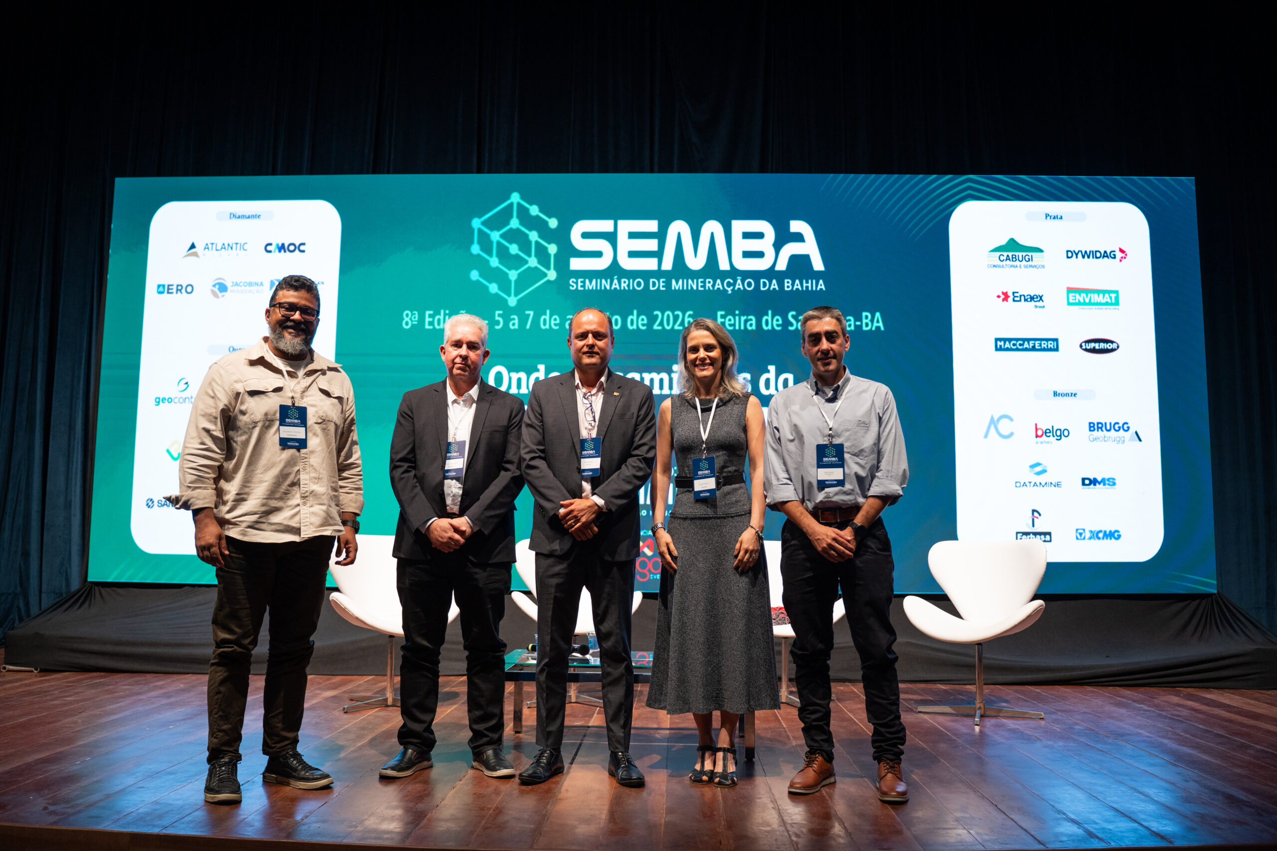 SEMBA reuniu mais de mil participantes em três dias de debates sobre os rumos da mineração baiana e anunciou Senhor do Bonfim como sede da próxima edição